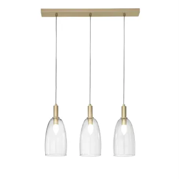 Suspension Brandy Gold 3XE14 72X14X150CM