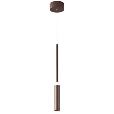 SOSPENSIONE LED CANDLE BRONZO 7W 720LM 4000K 140X4X50CM