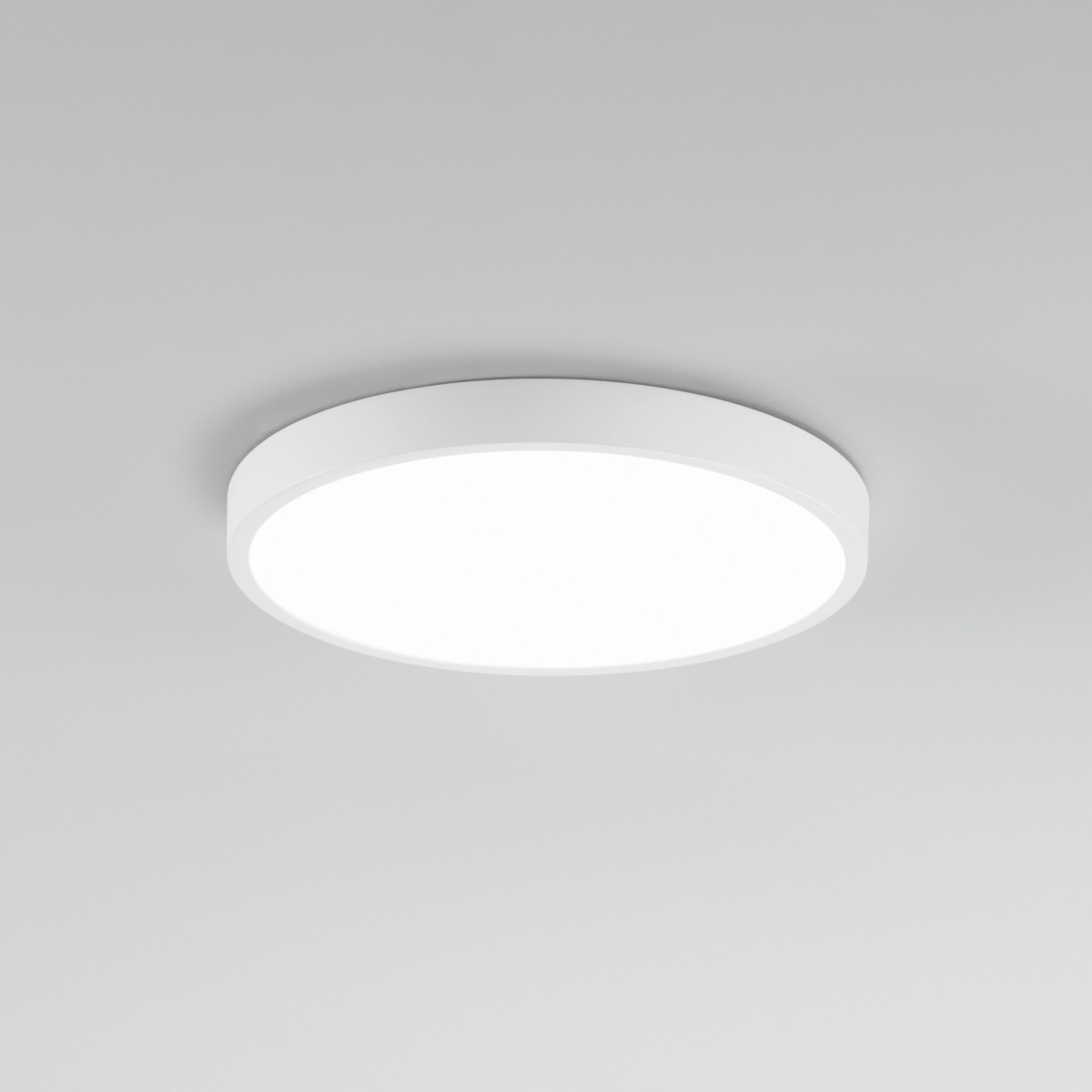 Plafonnier LED rond blanc DOMO 24 W 2700 lm 4000 K IP44...