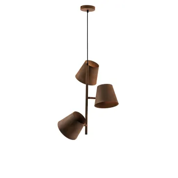 SOSPENSIONE COLT RUGGINE 3XE27 51X212CM