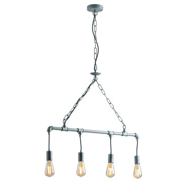 AMARCORD VERZINKATEGORISCHE AUFHÄNGUNG 4XE27 86X110CM