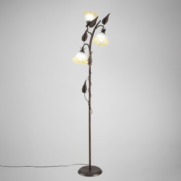 Lampadaire Tristano marron...