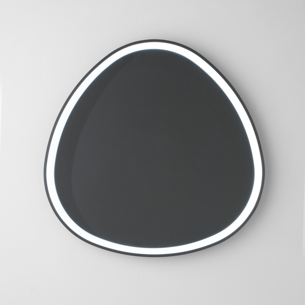 Plafonnier LED noir KLAPTON 80W 11440LM CCT 85X85X7CM
