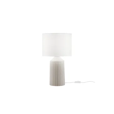 LUME SAHARA IN CERAMICA BEIGE 1XE27 MISURA TOTALE D27,1XH47,1CM