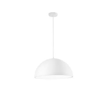 SOSPENSIONE XENIA BIANCA IN PU 1XE27 50X25CM
