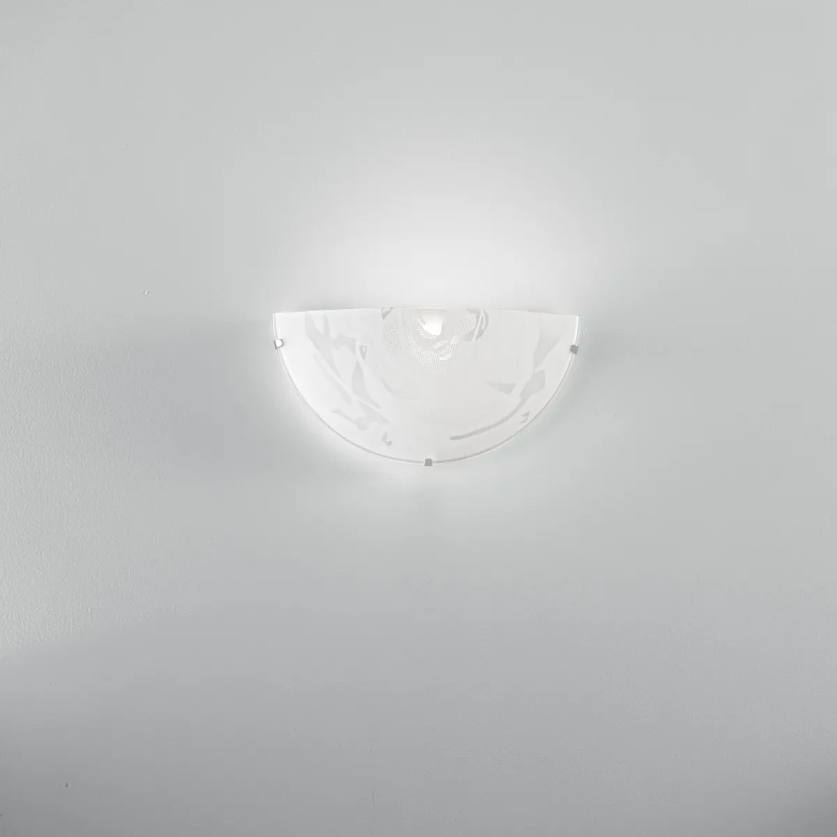 Applique da Parete in Vetro Alabastro Bianca | Mondialshop