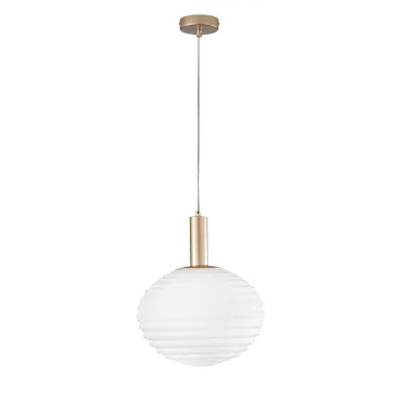 SOSPENSIONE RIPPLE ORO 1XE27 32X32X150CM