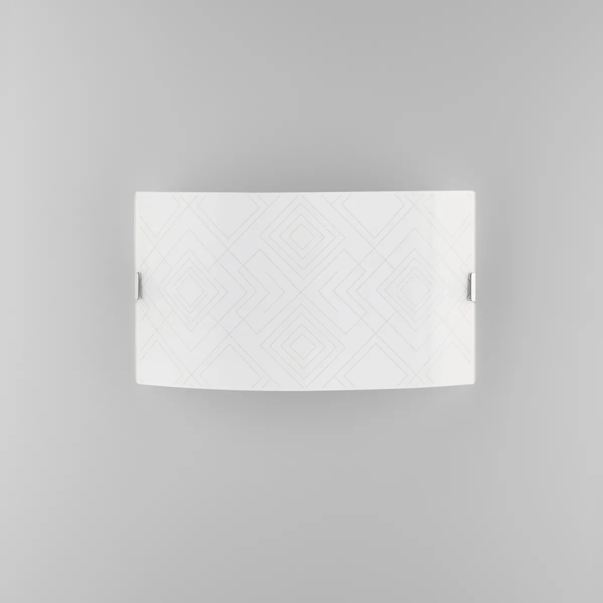 Applique da Parete Bianca Decori Grigi 2xE27 | Mondialshop