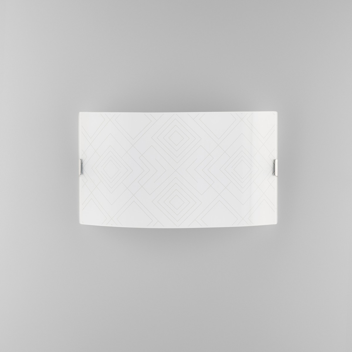Applique da Parete Bianca Decori Grigi 2xE27 | Mondialshop