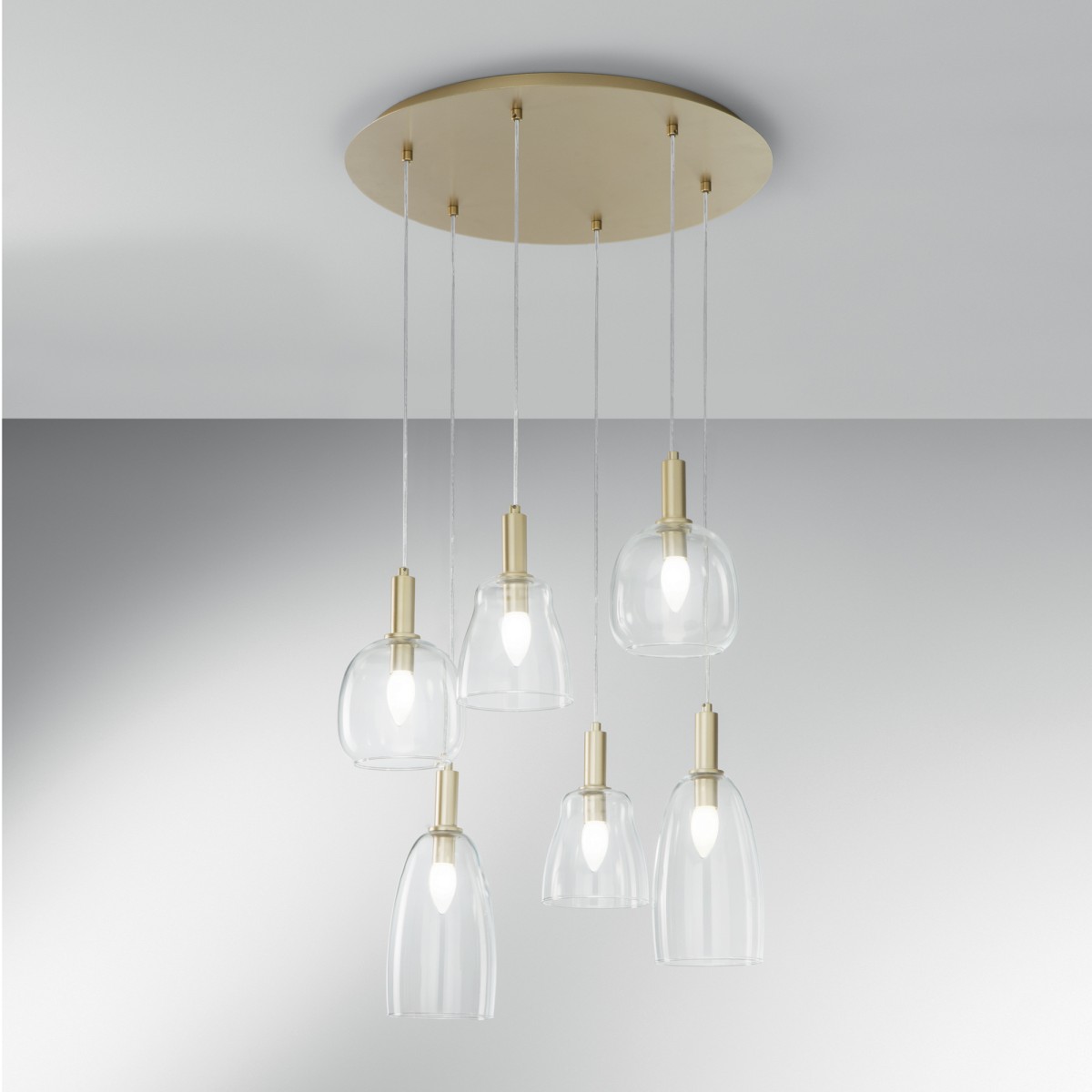 BRANDY GOLD SUSPENSION 6XE14 60X50X150CM