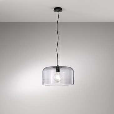 Suspension Gibus fumée...