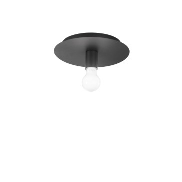 STRIKE Schwarze Deckenleuchte 1xE27 25x25x86cm
