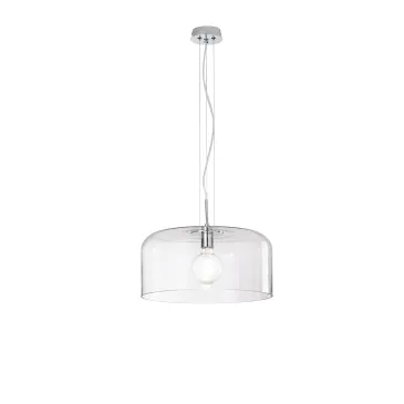 GIBUS SUSPENSION TRANSPARENTE 1XE27 40X40X150CM