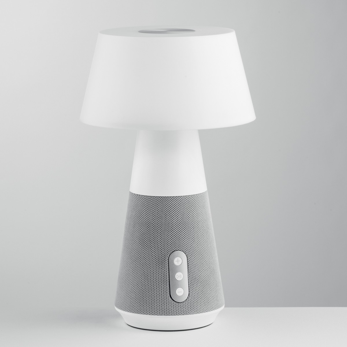 Wiederaufladbare LED-Lampe, leise, grau, 4,5 W, 300 lm,...