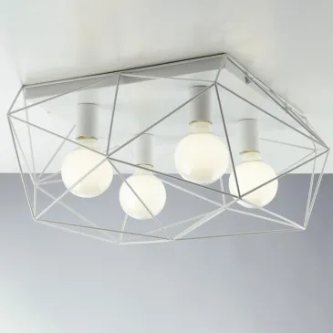 ABRAXAS PLAFOND BLANC 4XE27...