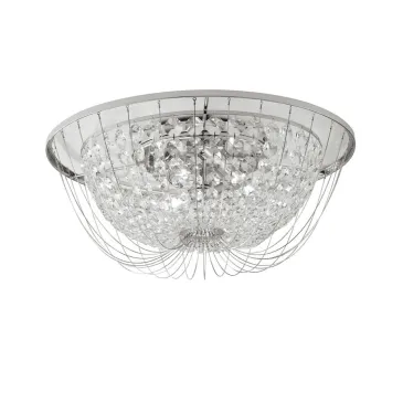 PLAFOND VIENNE CHROMÉ 4XE14 45X22CM