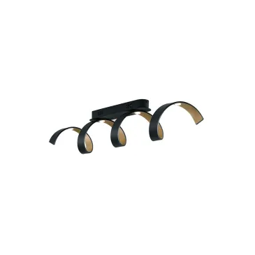 Plafoniera LED a Spirale Nera o Bianca 20W | Mondialshop