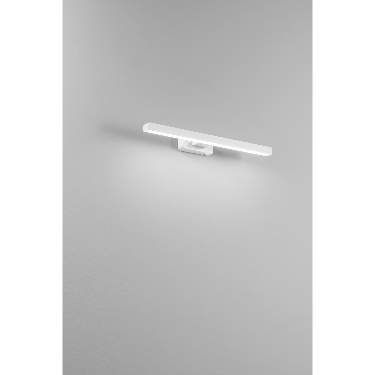 LANCER LED-Deckenleuchte aus weißem Metall, 10WDOB, 400 mm