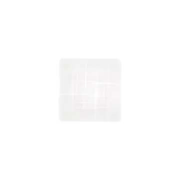 Plafonnier Trygo blanc en PMMA 24 W, température de couleur 3000/4000/6500 K, dimensions : 41 x 41 cm x 7 cm