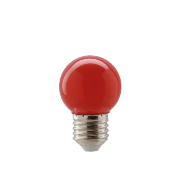 Ampoule LED rouge E27 G45