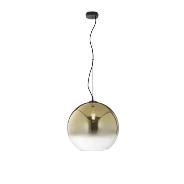 Suspension en verre doré MARTE 1XE27 40X120CM