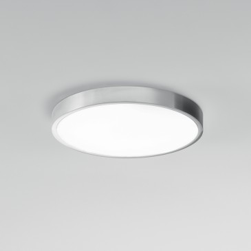 PLAFONIERA LED DOMO CROMO...