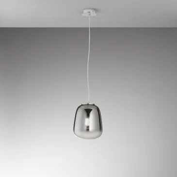 Suspension chromée fumée...