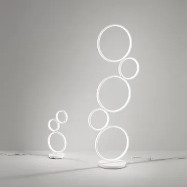 Lampadaire LED blanc Fredy...