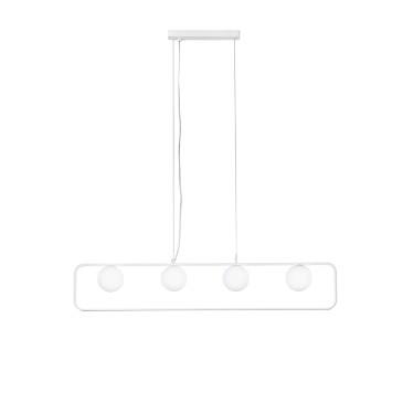SUSPENSION ROXY WHITE 4XG9 100X10X120CM