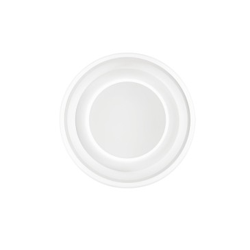 Plafonnier LED rond blanc NURAX 45 W 6160 lm 49,5 x 9,6 cm