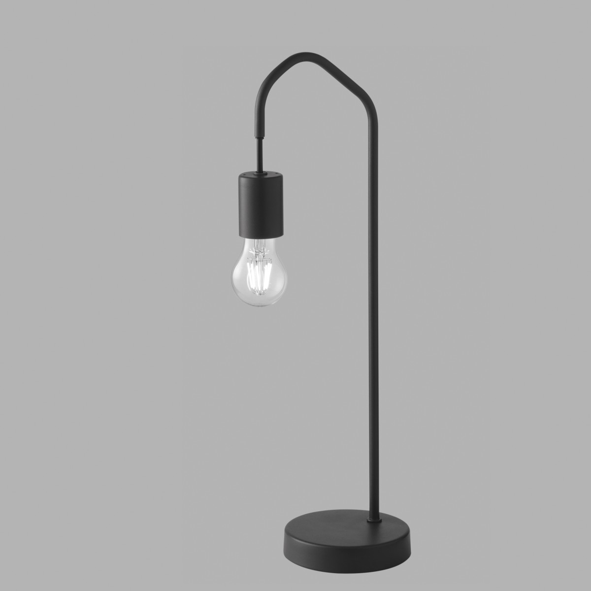 LUME HABITAT NERO 1XE27 17X48CM