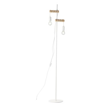 Arizona Holz-Stehlampe 2xE27 28x166cm