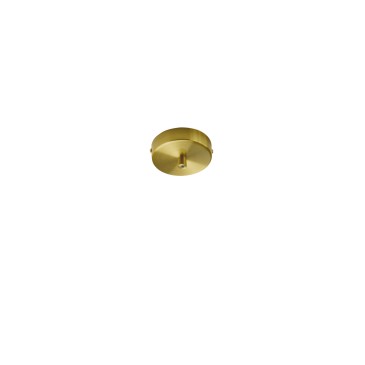 MONTATURA TONDA BRUNITO A 1 FORO 10X4CM