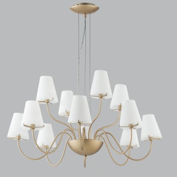 SUSPENSION CANTO OR/BLANC...