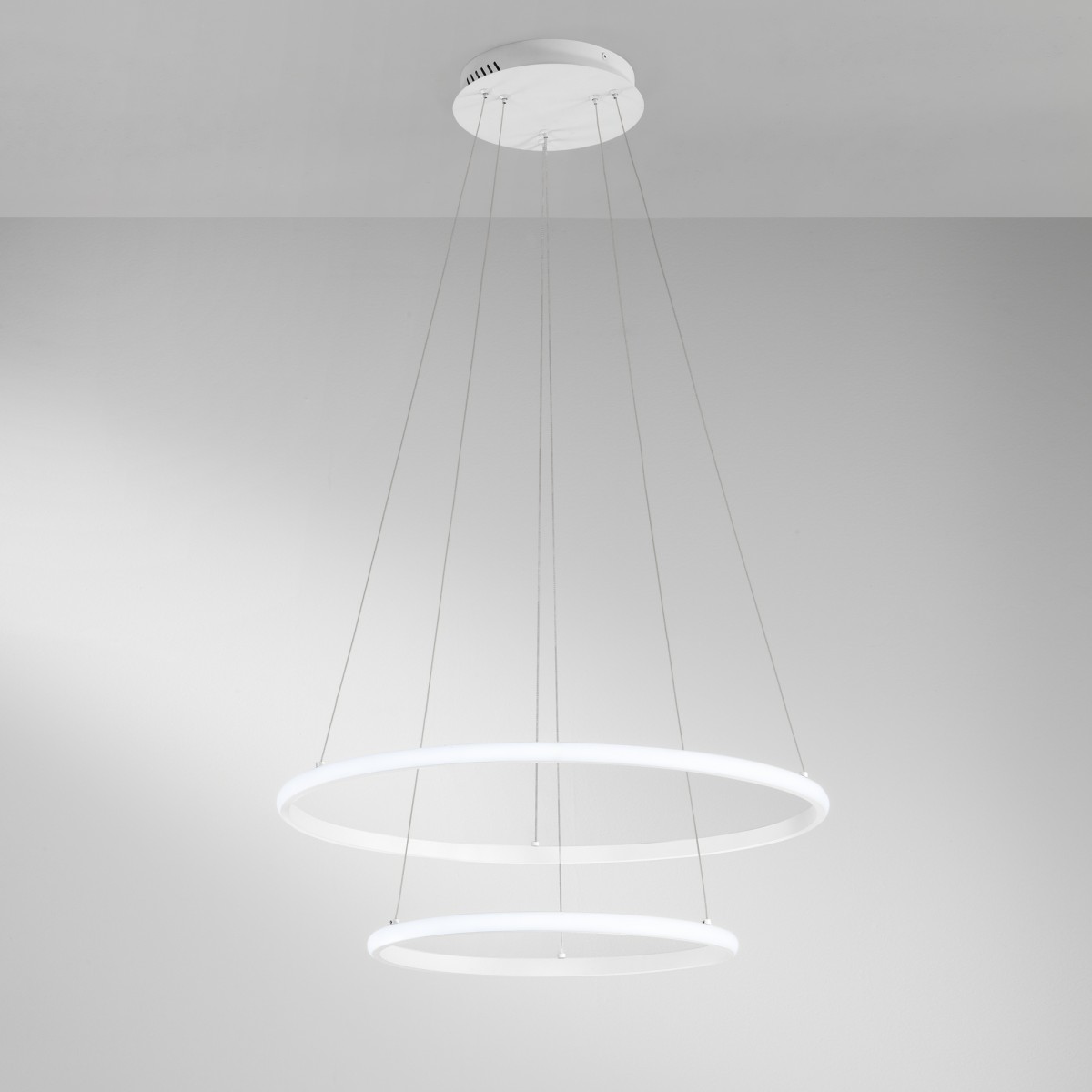 SOSPENSIONE LED AXIS BIANCA 70W 7700LM CCT 80/60X150CM