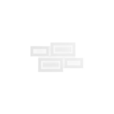 Plafonnier en métal blanc ALBERS 40 W, température de couleur 3000/4000/6500 K, dimensions : 62,5 x 35 x 5 cm