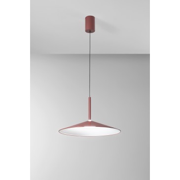 SOSPENSIONE LED KHAN ROSSA...