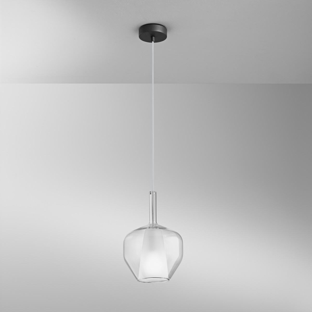 Transparentes Pyrexglas mit Kabel und Anschlussstück, 20...