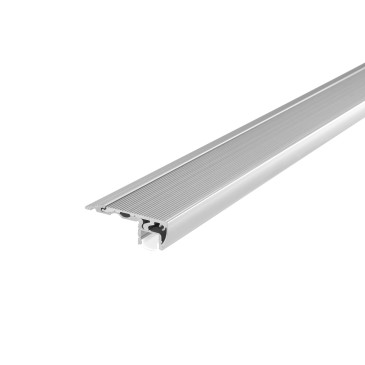 Aluminium-Trittstufenprofil mit Trittbrett 200 x 5,9 x 2 cm