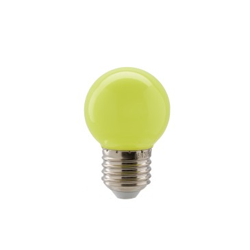 LAMPADINA E27 GIALLA G45