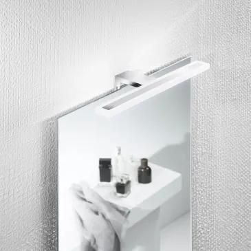 Applique LED 8W Cromo per Specchio | Mondialshop