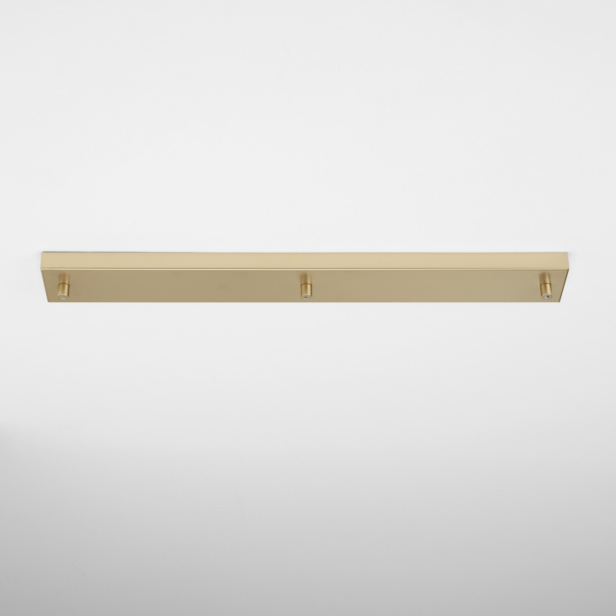 MONTATURA RETTANGOLARE ORO A 3 FORI 67X10X4,1CM