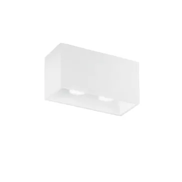 PLAFONIERA FOSTER BIANCA 2XGU10 24X13CM