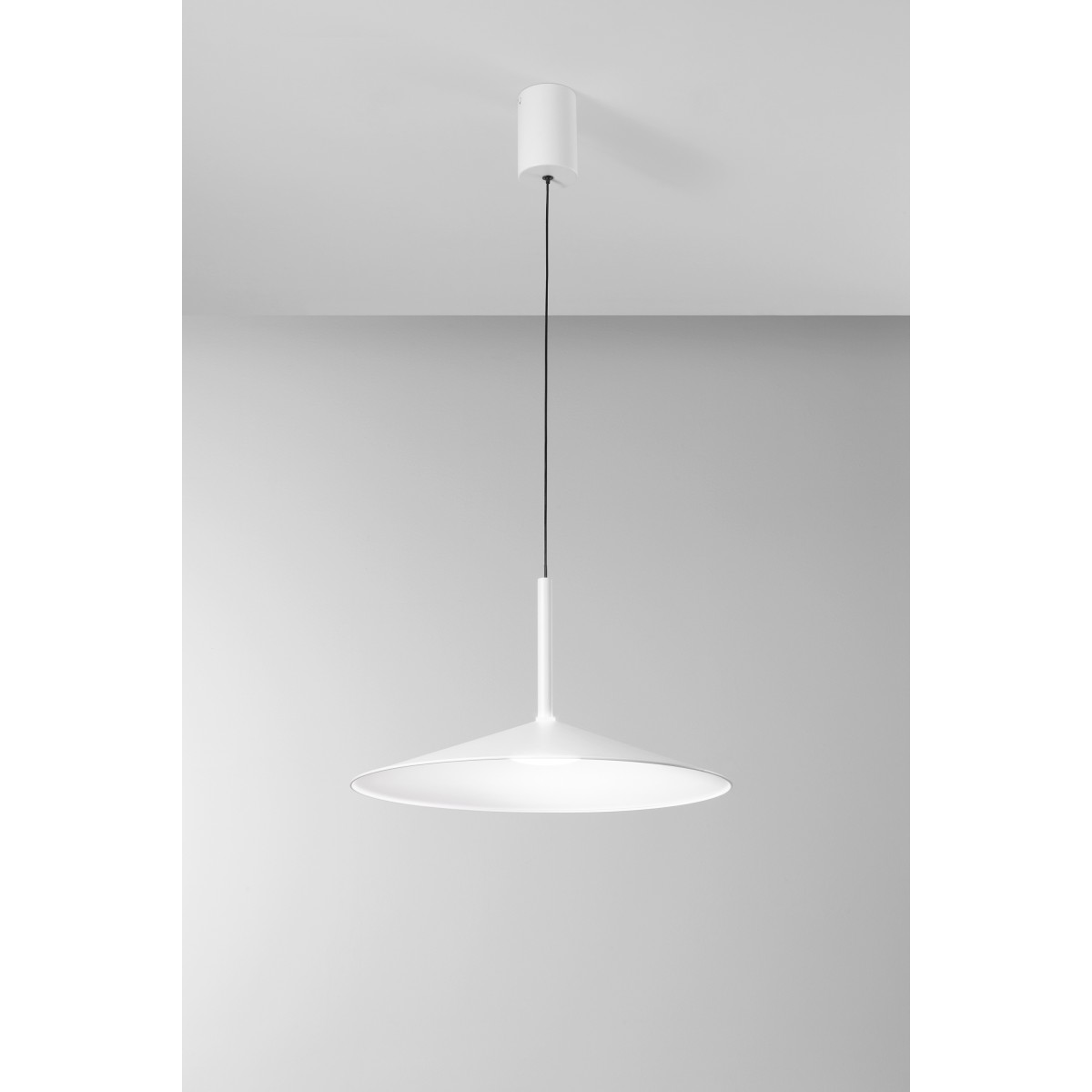 KHAN WHITE LED-Hängeleuchte 16W CCT 2700/3200/4000K 48X150CM