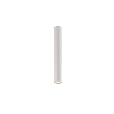 Plafonnier rond blanc Fluke 1 x GU10 5,5 x 5,5 x 40 cm