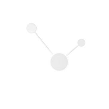 PLAFONIERA LED ETERE BIANCA 10W 1380LM CCT 33X6X45CM