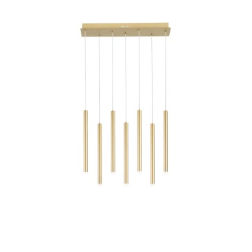SOSPENSIONE LED PYPE ORO 35W 3290LM CCT 2,5X41X200CM