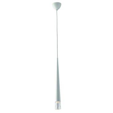 Suspension blanche Lancelot 1XGU10 6X181CM