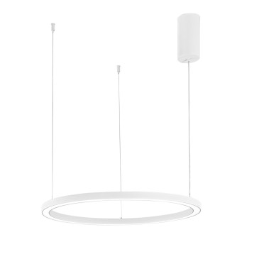 SOSPENSIONE LED HOOP BIANCA 30W 4500LM CCT 60X60X150CM