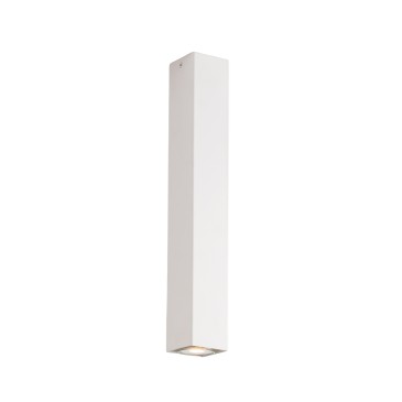 PLAFONIERA FLUKE QUADRATA BIANCA 1XGU10 6X6X40CM